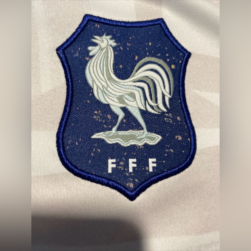 Nike FFF France Soccer Jersey World Cup Away Top Men's Size M NEW!! - Picture 4 of 8